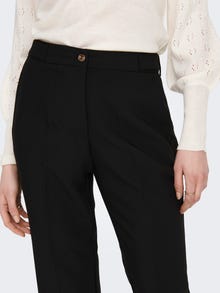 ONLY Regular Fit High waist Trousers -Black - 15279149