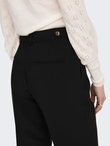 ONLY Regular Fit High waist Trousers -Black - 15279149