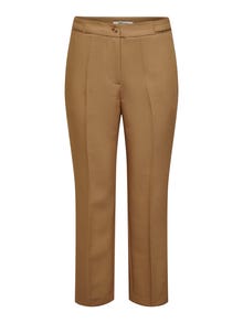 ONLY High Waisted Cigarette Pants -Toasted Coconut - 15279149