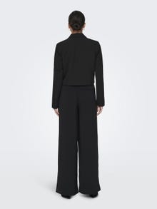 ONLY Regular Fit High waist Trousers -Black - 15279301