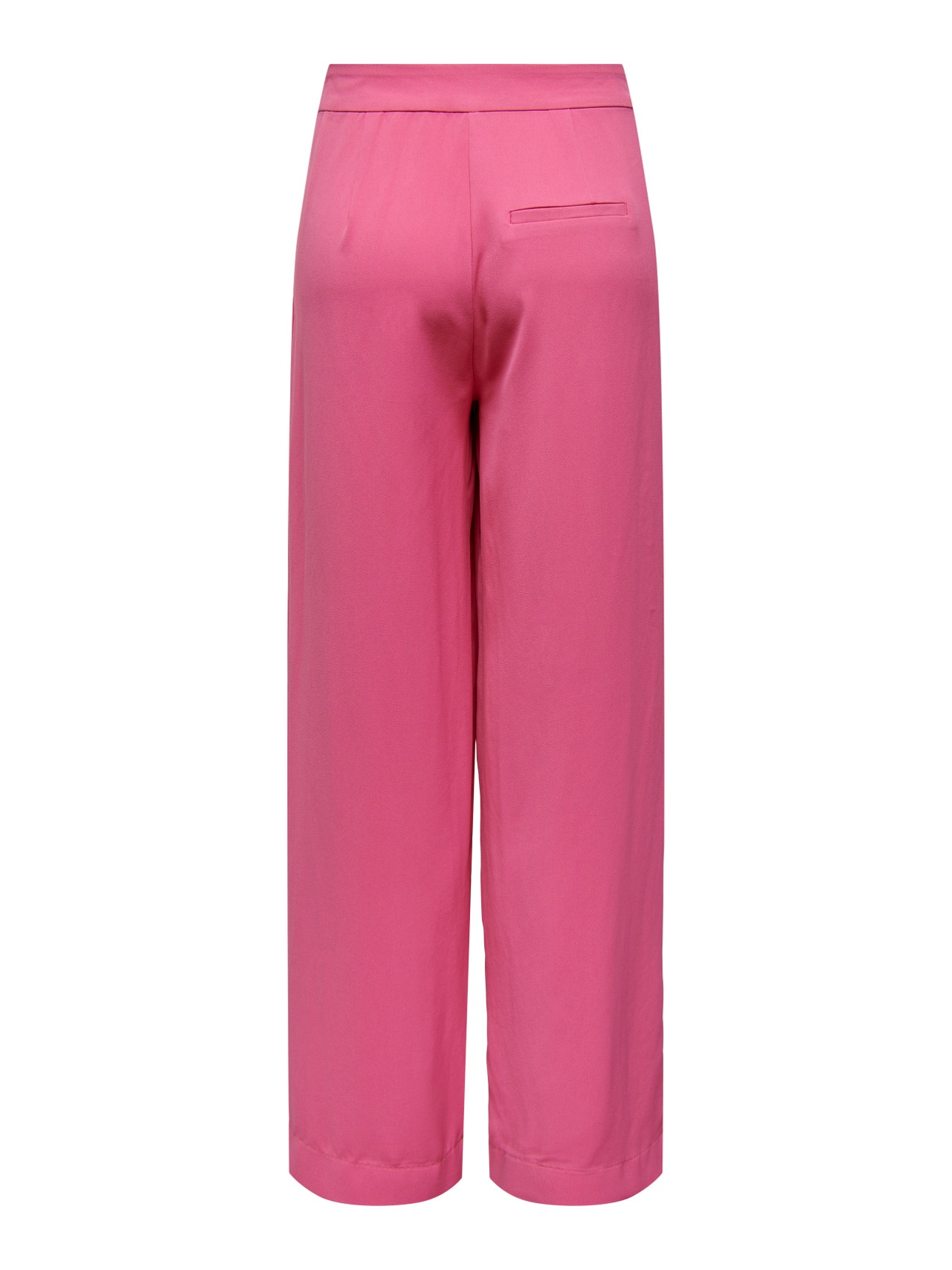 ONLY Højtaljede klassiske bukser -Shocking Pink - 15279301