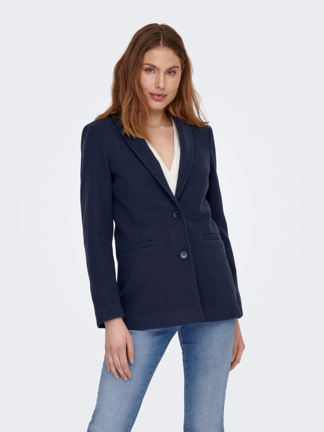 ONLY Blazers Regular Fit Col à revers - 15279315