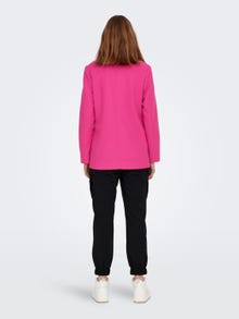 ONLY Regular Fit Reverse Blazer -Pink Yarrow - 15279315