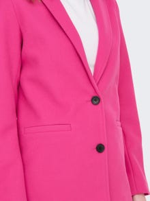 ONLY Blazers Corte regular Cuello invertido -Pink Yarrow - 15279315