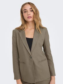 ONLY Blazers Loose Fit Revers à encoche -Walnut - 15279507