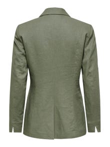 ONLY Loose fit Innskårede jakkeslag Blazer -Oil Green - 15279507
