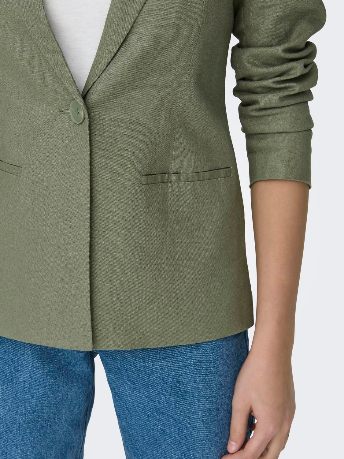 ONLY Loose fit blazer -Oil Green - 15279507