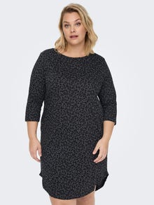 ONLY Regular fit O-hals Lange jurk -Black - 15279578