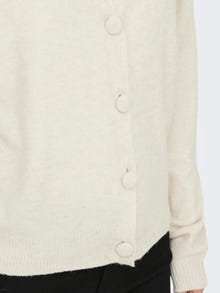 ONLY V-Neck Balloon sleeves Knit Cardigan -Birch - 15279708