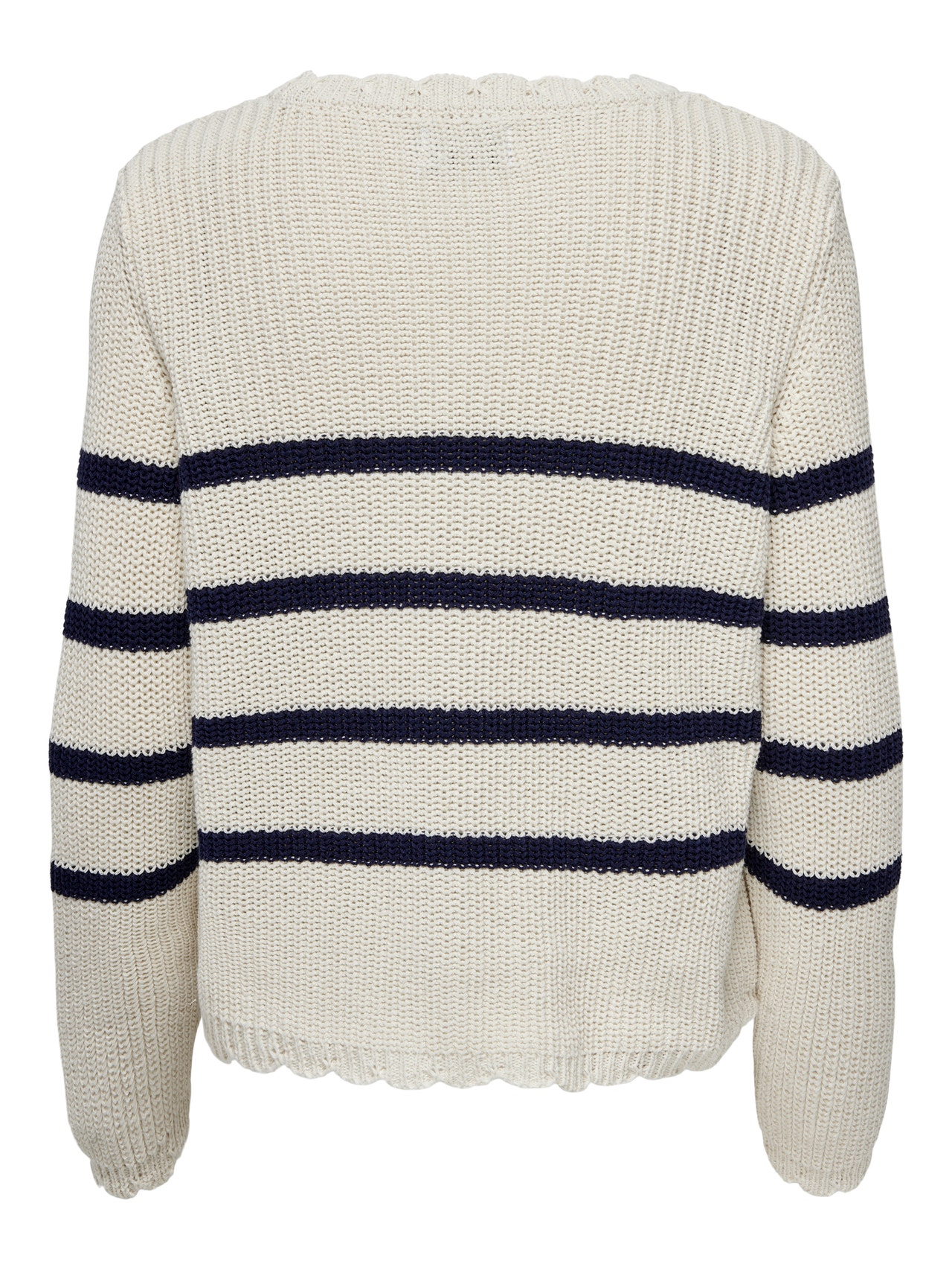 ONLY O-hals Pullover -Pumice Stone - 15279774