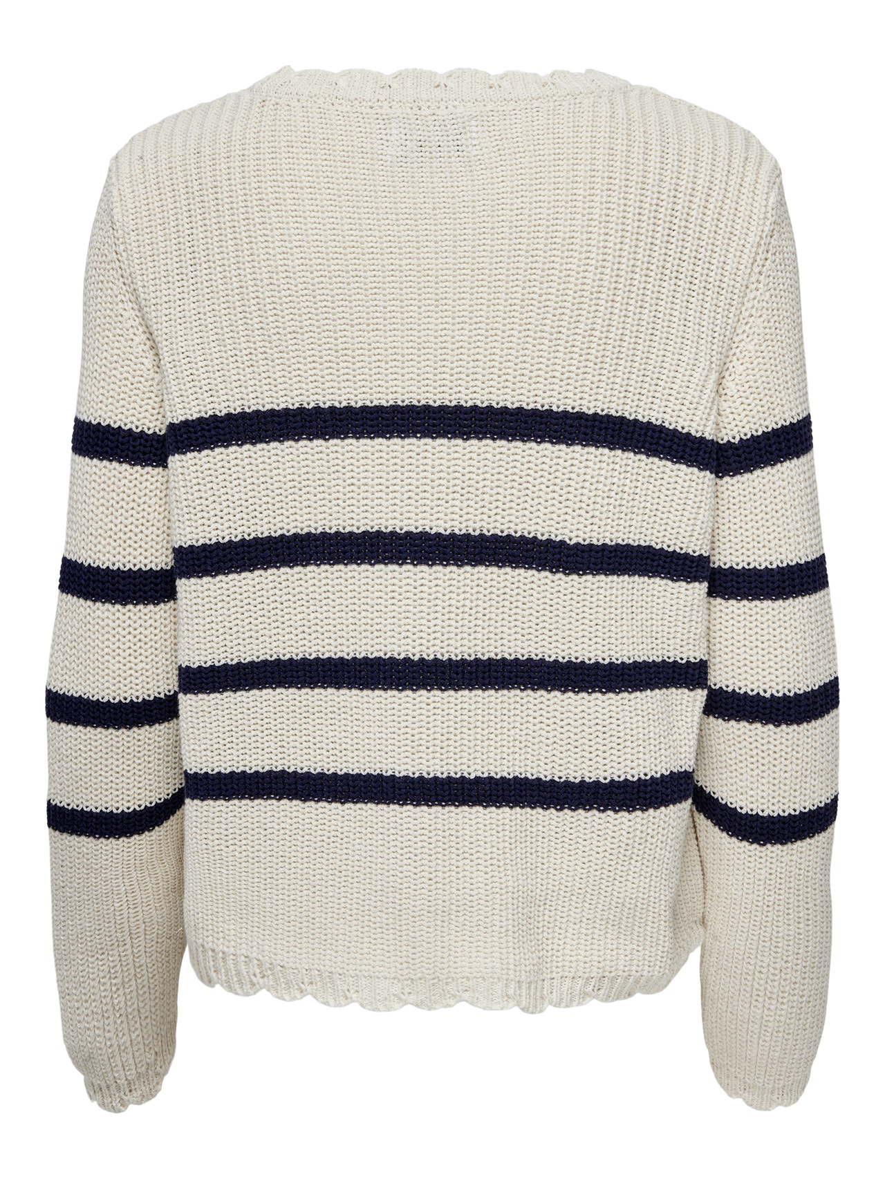 ONLY O-ringning Pullover -Pumice Stone - 15279774