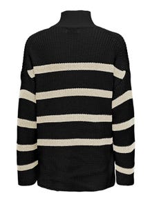 ONLY Pull-overs Col haut -Black - 15279777