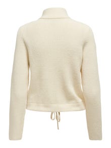 ONLY Tavapärane lõige Kõrge kaelus Pullover -Whitecap Gray - 15279907