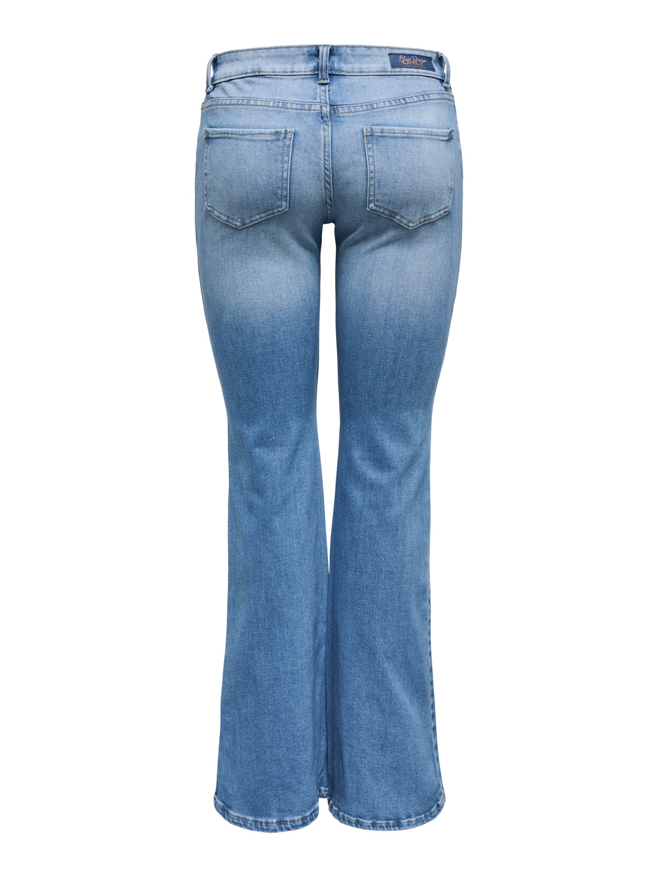 ONLY ONLTiger Low Waist Wide Flared Jeans -Light Blue Denim - 15279994