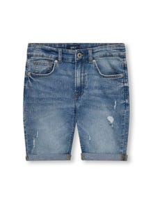 ONLY Normal passform Shorts -Light Blue Denim - 15280036