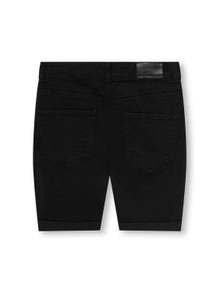 ONLY Normal passform Shorts -Washed Black - 15280036