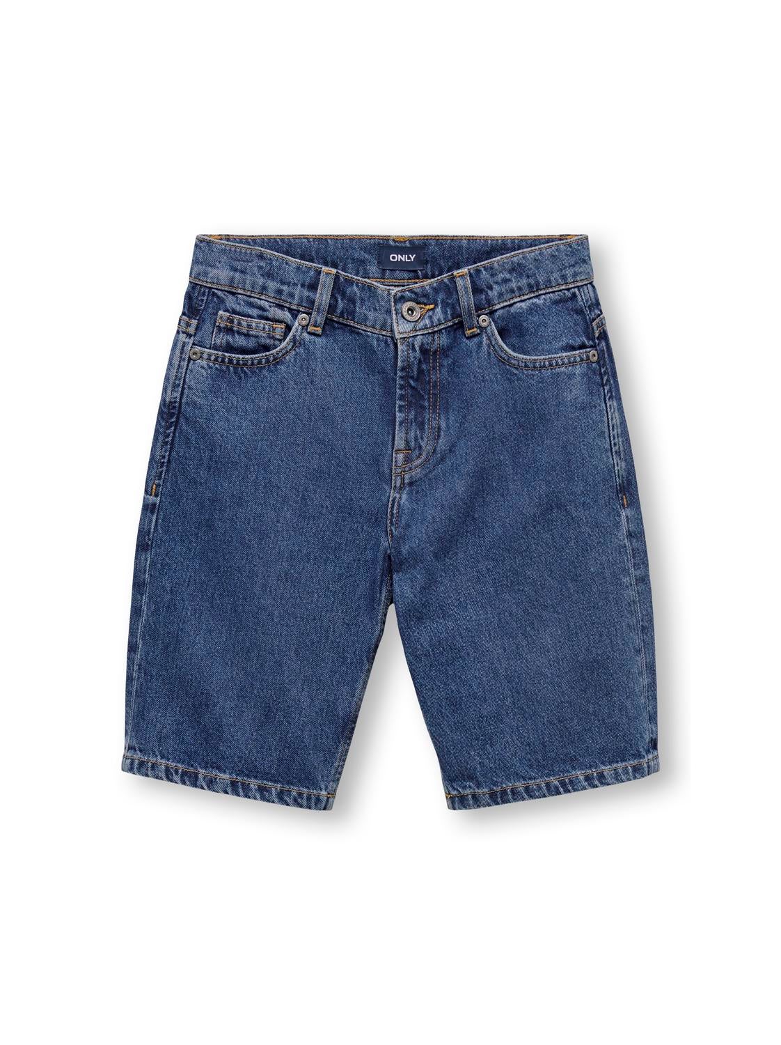 Kobavi Locker Geschnitten Jeans-shorts