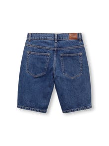 ONLY loose fit denim shorts -Medium Blue Denim - 15280049