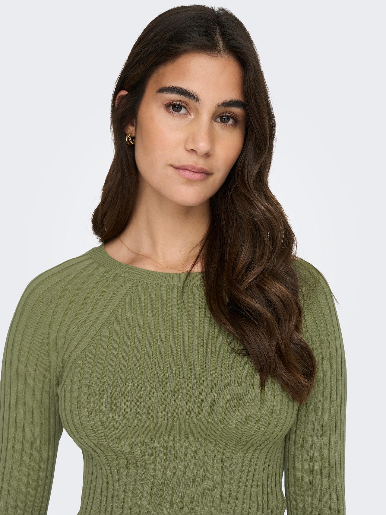 ONLY Round Neck Pullover -Aloe - 15280060