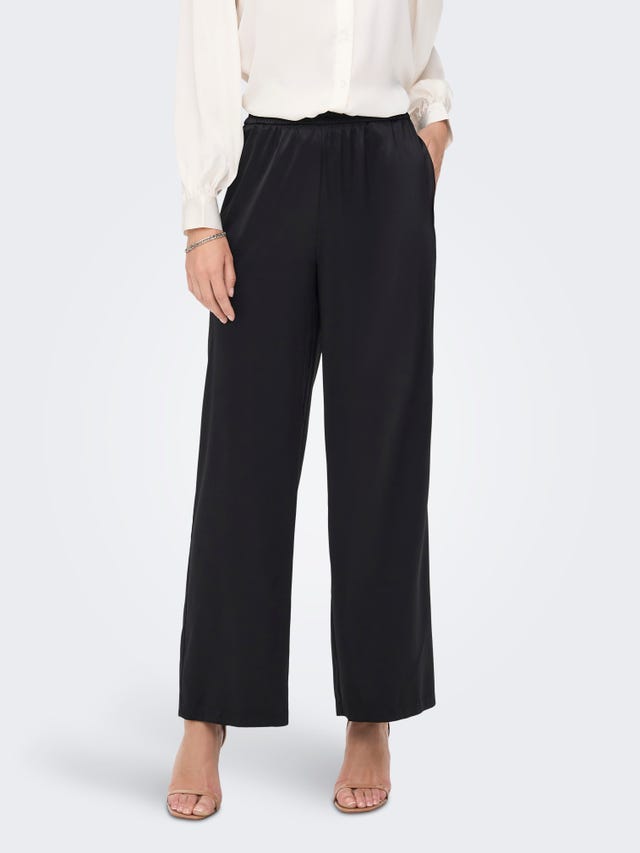 ONLY Pantalons Regular Fit Taille moyenne - 15280101