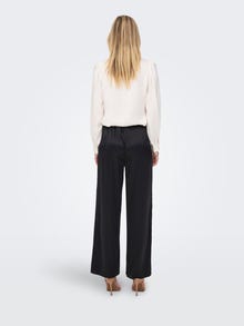 ONLY Satin Trousers -Black - 15280101