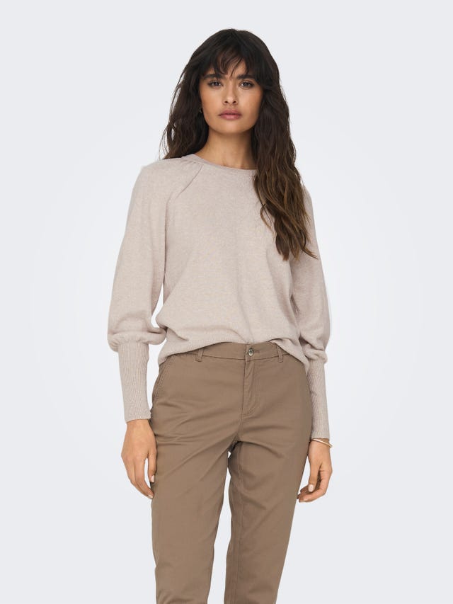 ONLY Pullover with puff sleeves - 15280259