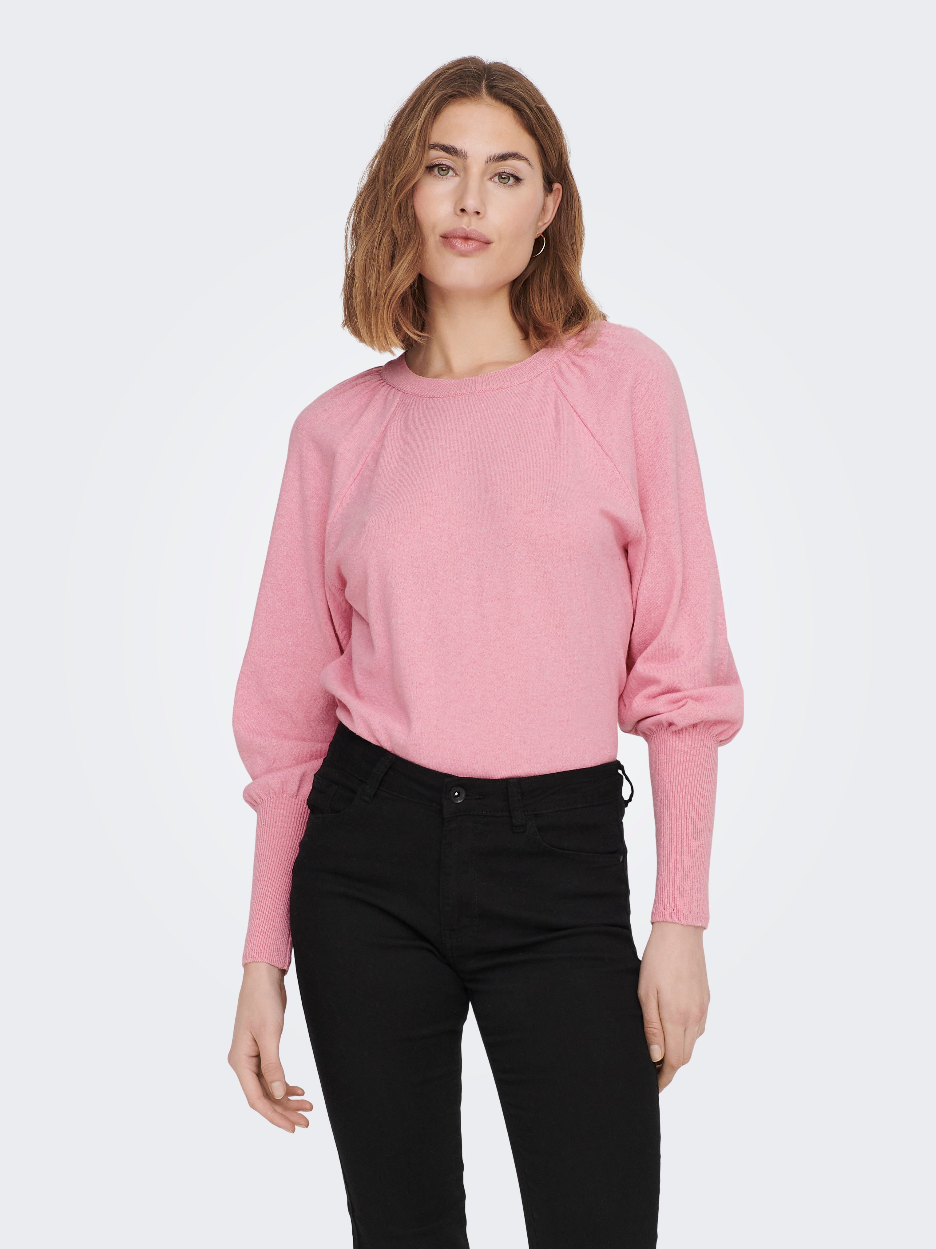 Puff on sale sleeve pullover