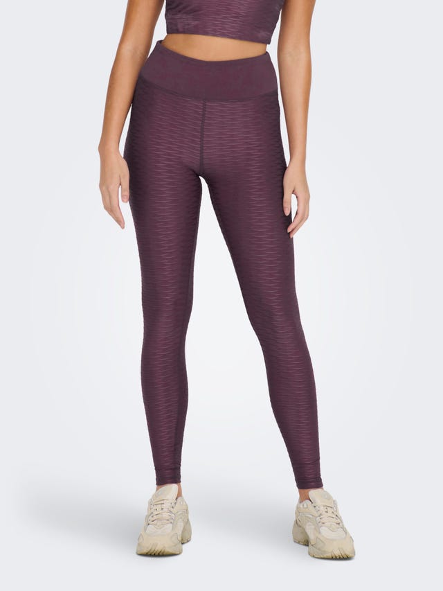 ONLY High waisted Training Tights - 15280447