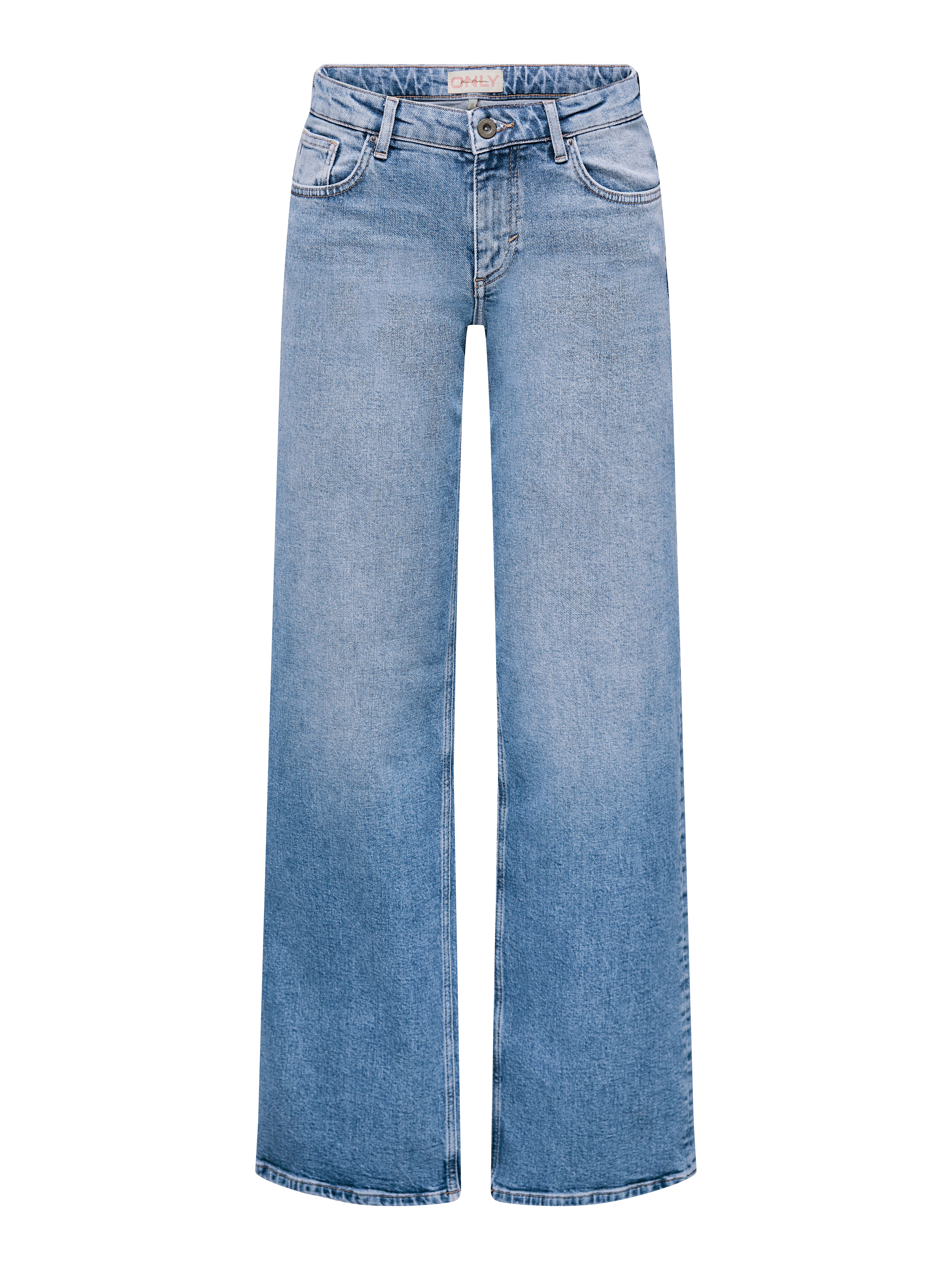 Thumbnail - Onljuicy Niedrige Taille Weit Geschnitten Jeans