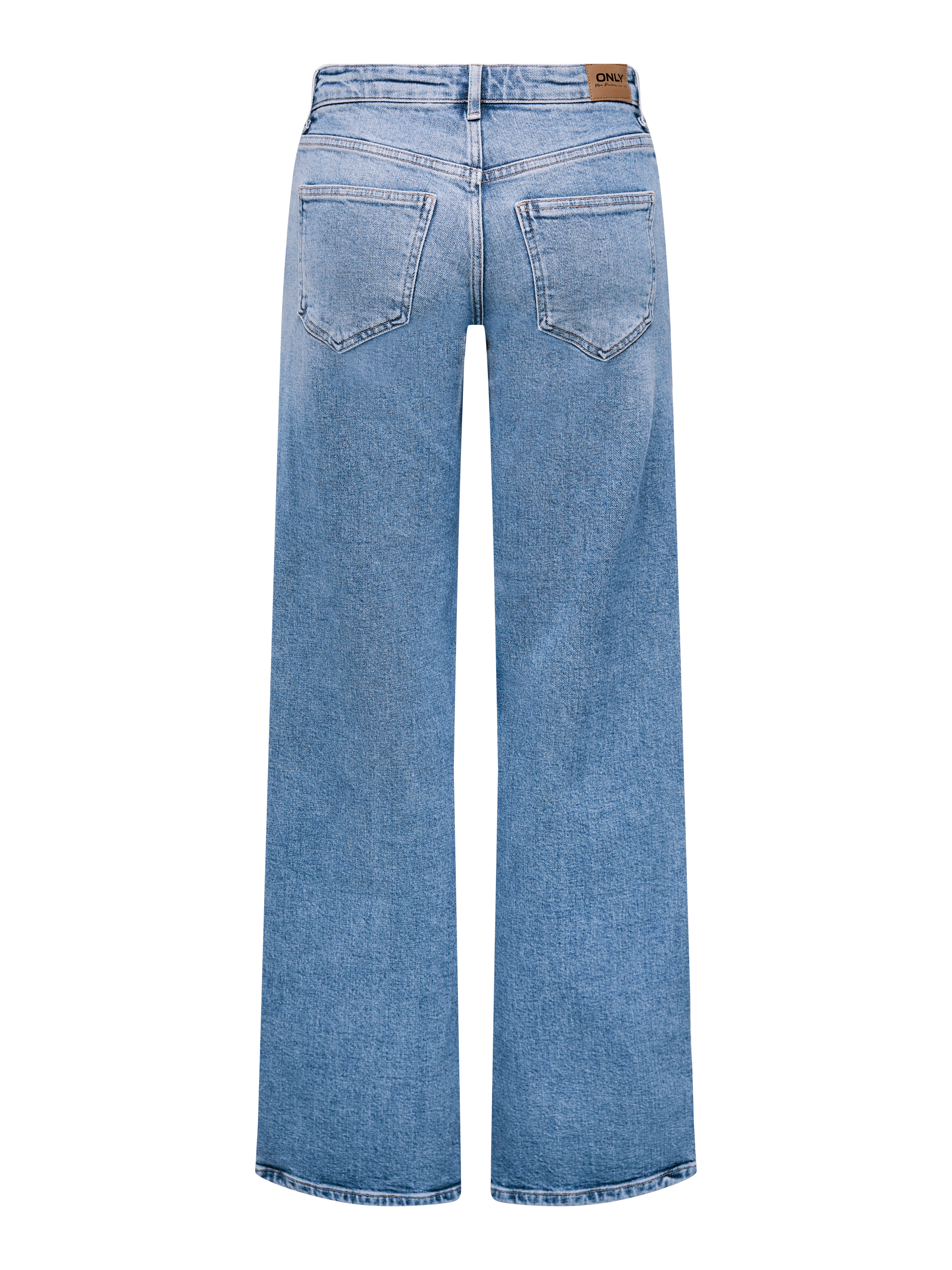 Thumbnail - Onljuicy Niedrige Taille Weit Geschnitten Jeans