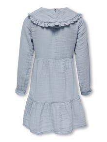 ONLY Regular Fit Shirt collar Short dress -Blue Blizzard - 15280482