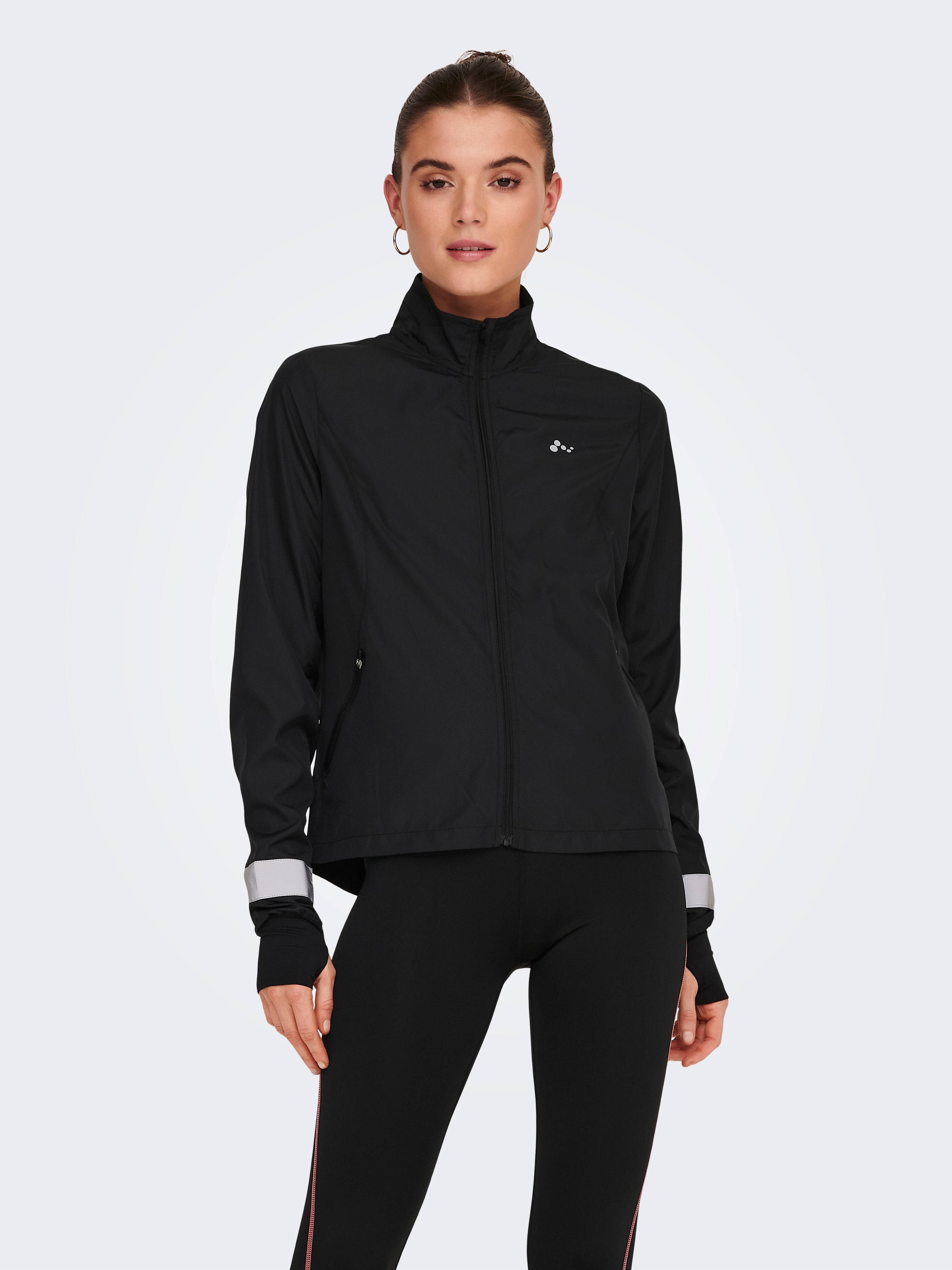 Chaqueta Deportiva Mujer Con Cremallera, Manga Larga Y Protección Solar - Ligera, Transpirable, Ideal Para Running Y Gimnasio