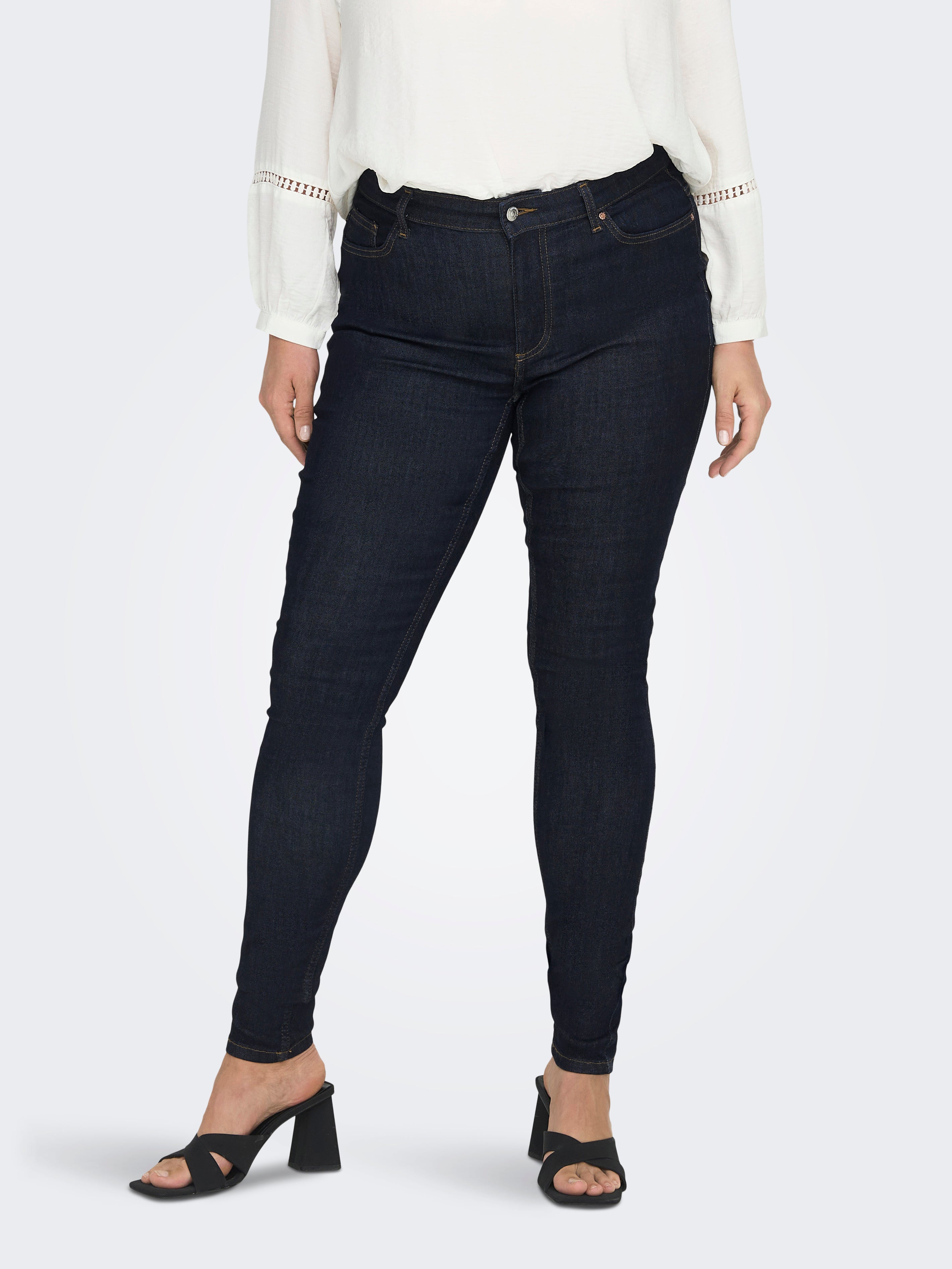 Carsally Mittlere Taille Skinny Fit Jeans