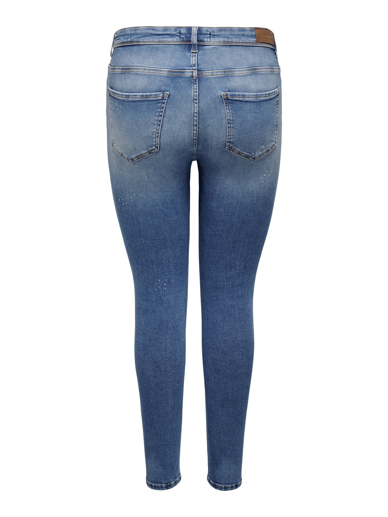 ONLY Skinny Fit Jeans -Medium Blue Denim - 15280547