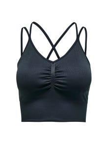 ONLY Sports bra medium support  -Blue Nights - 15280591