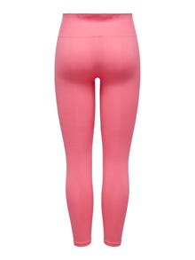 ONLY Leggings Slim Fit Taille haute -Sun Kissed Coral - 15280593