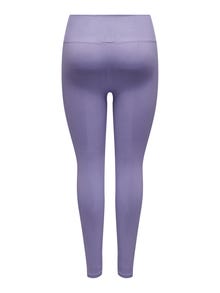 ONLY Slim Fit Hög midja Leggings -Aster Purple - 15280593