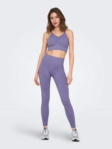 ONLY Leggings Slim Fit Taille haute -Aster Purple - 15280593