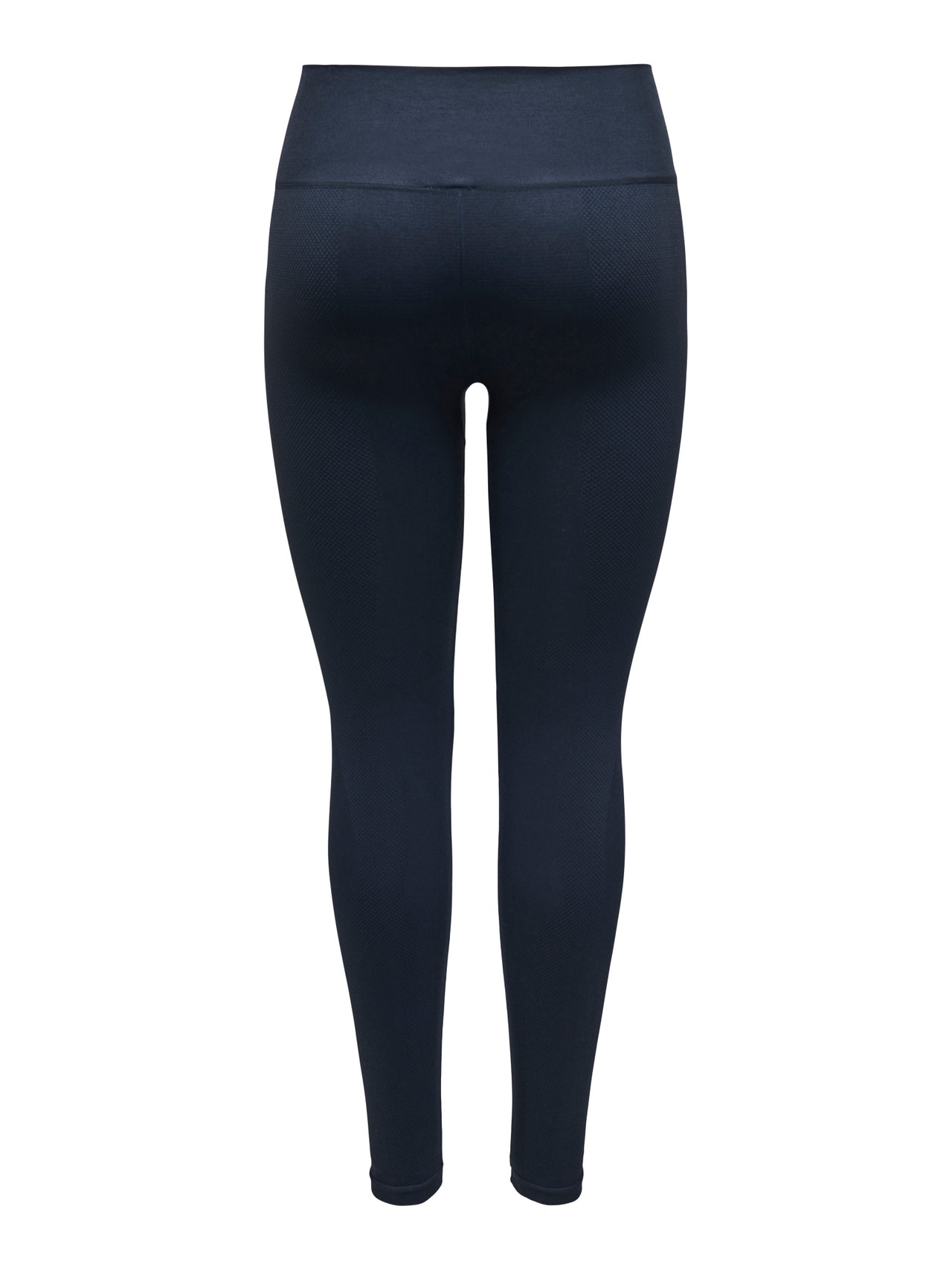 ONLY Highwaisted seamless training tights -Blue Nights - 15280593
