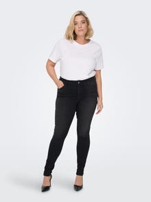 ONLY Skinny Fit Regular waist Jeans -Black Denim - 15280651