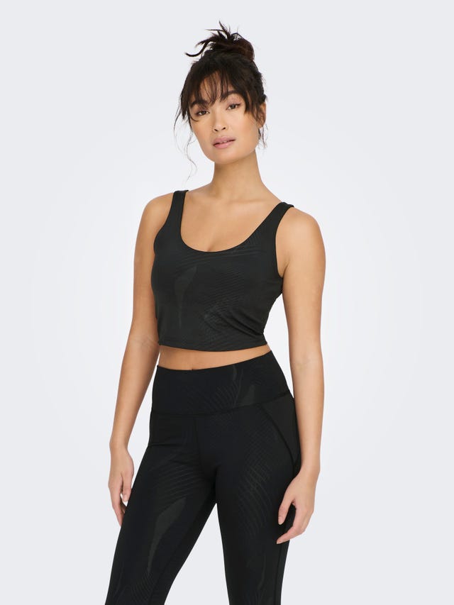 ONLY Cropped training tank top - 15280805