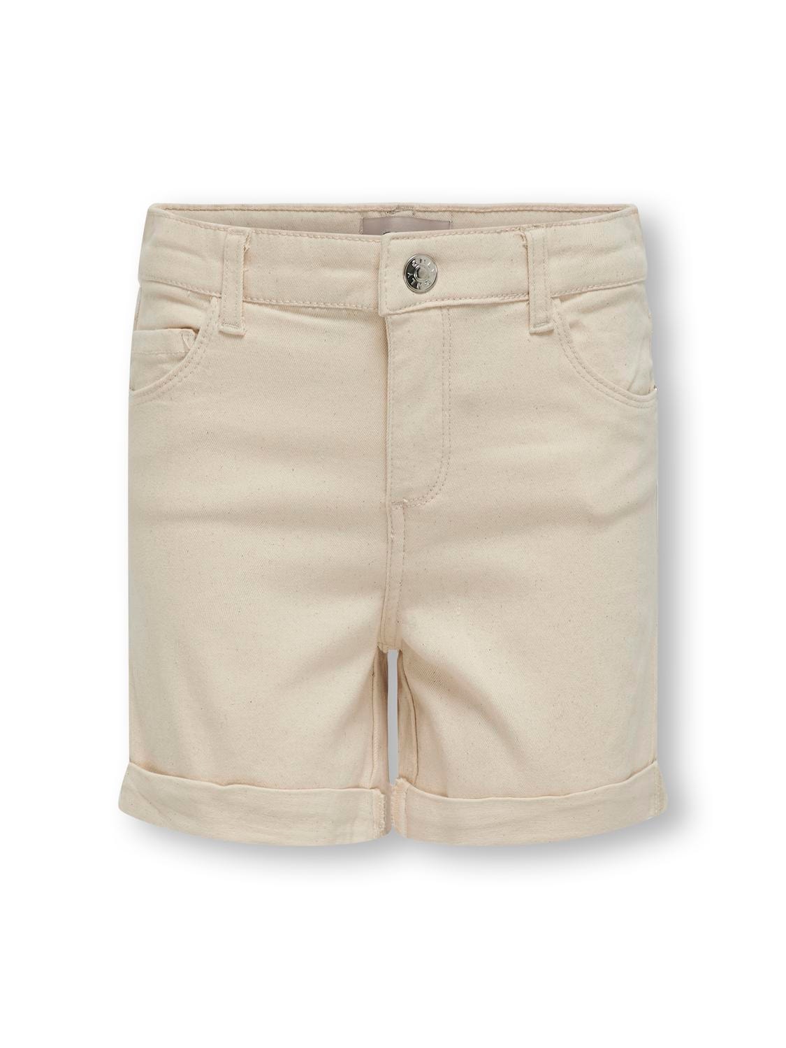 ONLY Shorts Corte regular -Whitecap Gray - 15280836