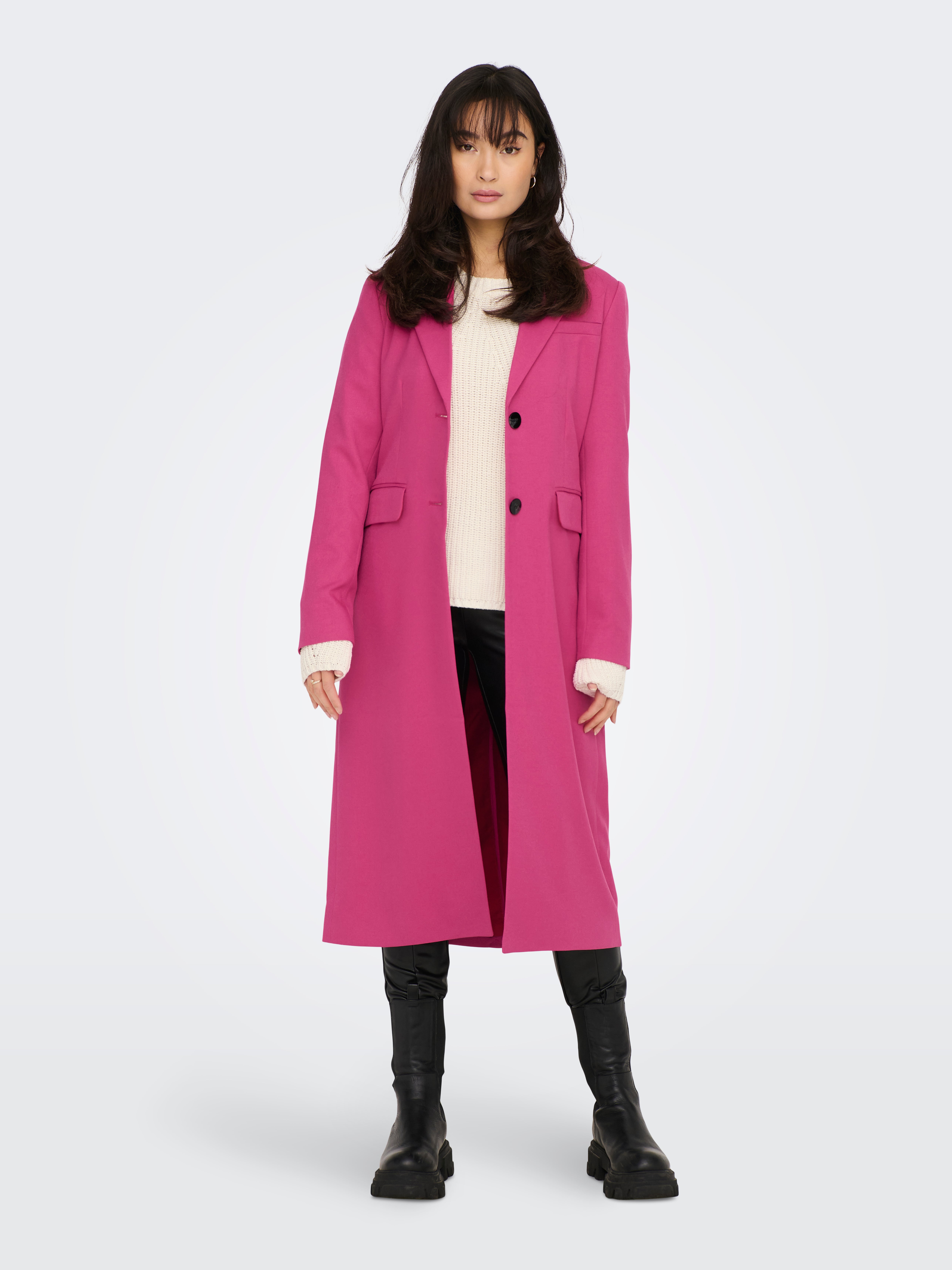 Dark on sale pink coat