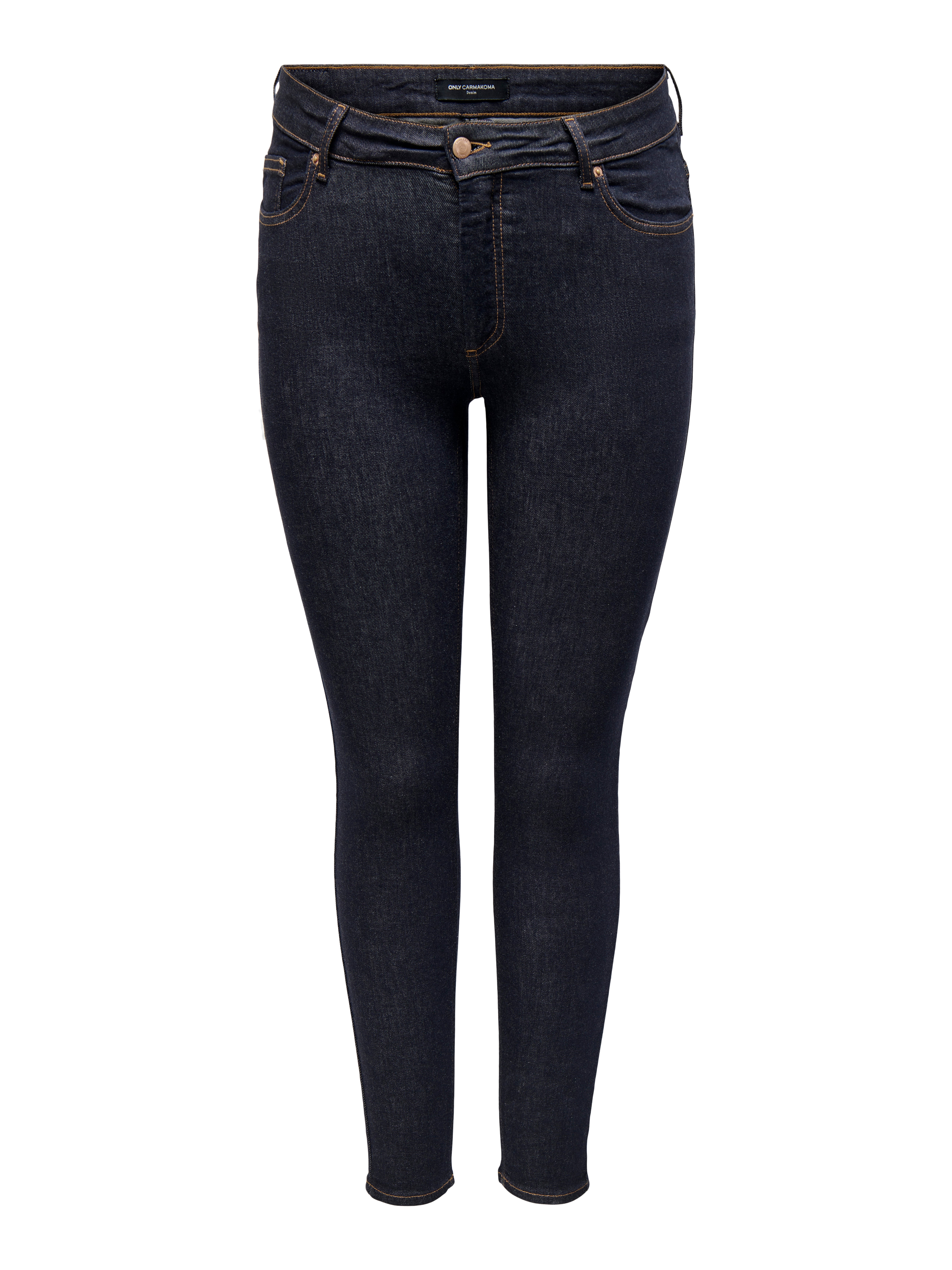 Thumbnail - Carwilly Mittlere Taille Skinny Fit Jeans