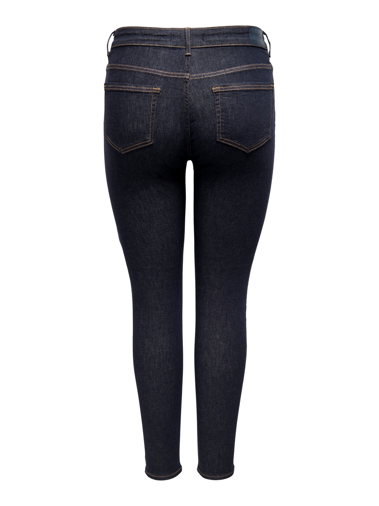 ONLY Skinny Fit Jeans -Dark Blue Denim - 15280908