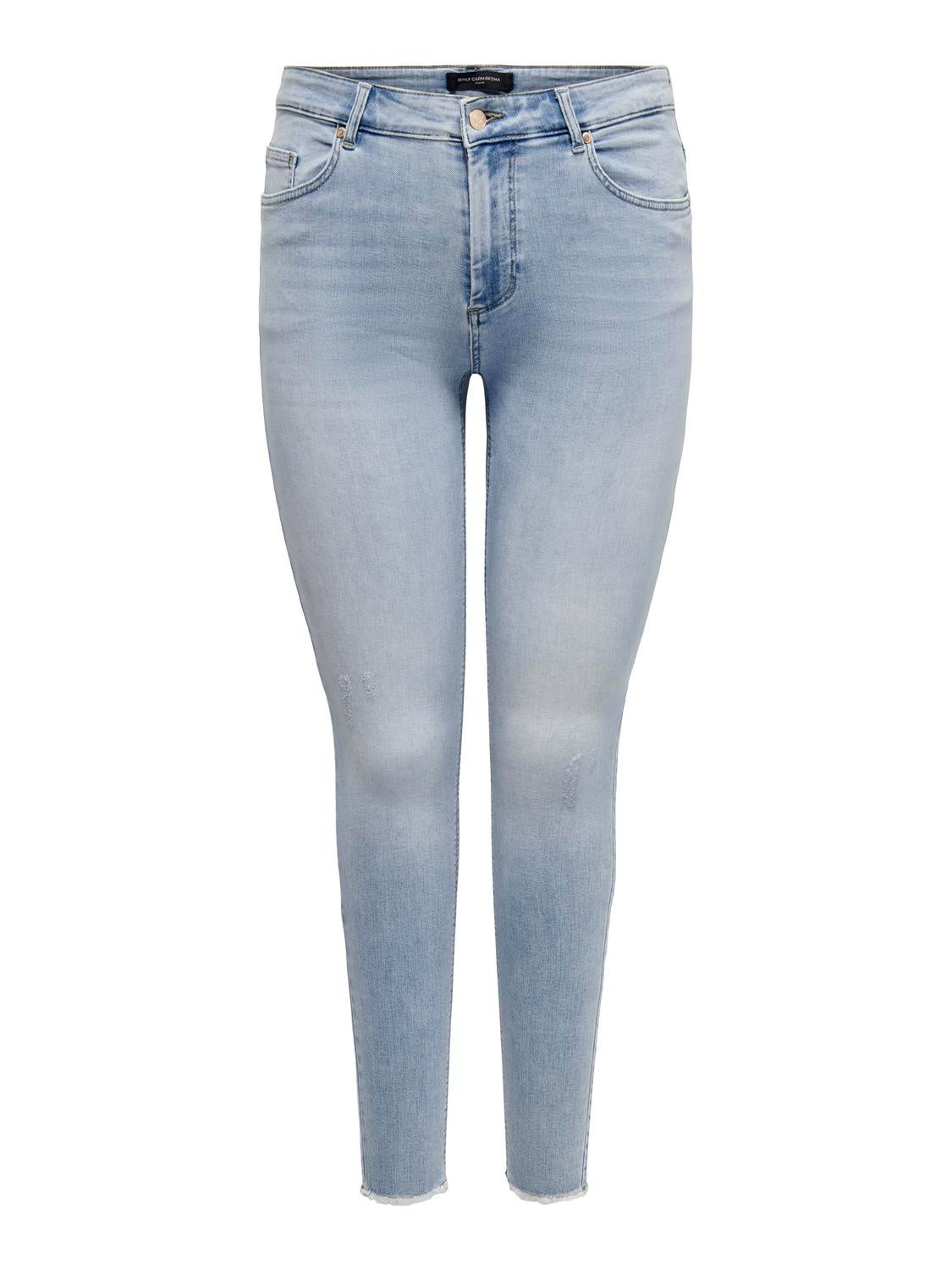 Thumbnail - Carwilly Mittlere Taille Skinny Fit Jeans