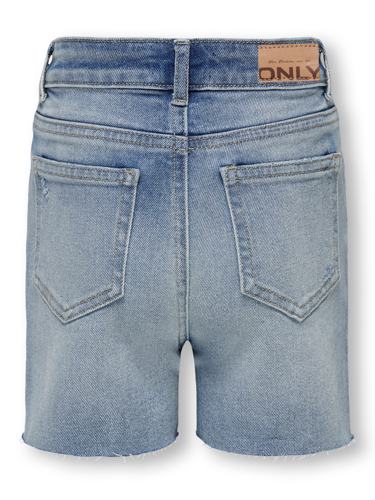 ONLY Shorts Corte regular -Light Medium Blue Denim - 15280991