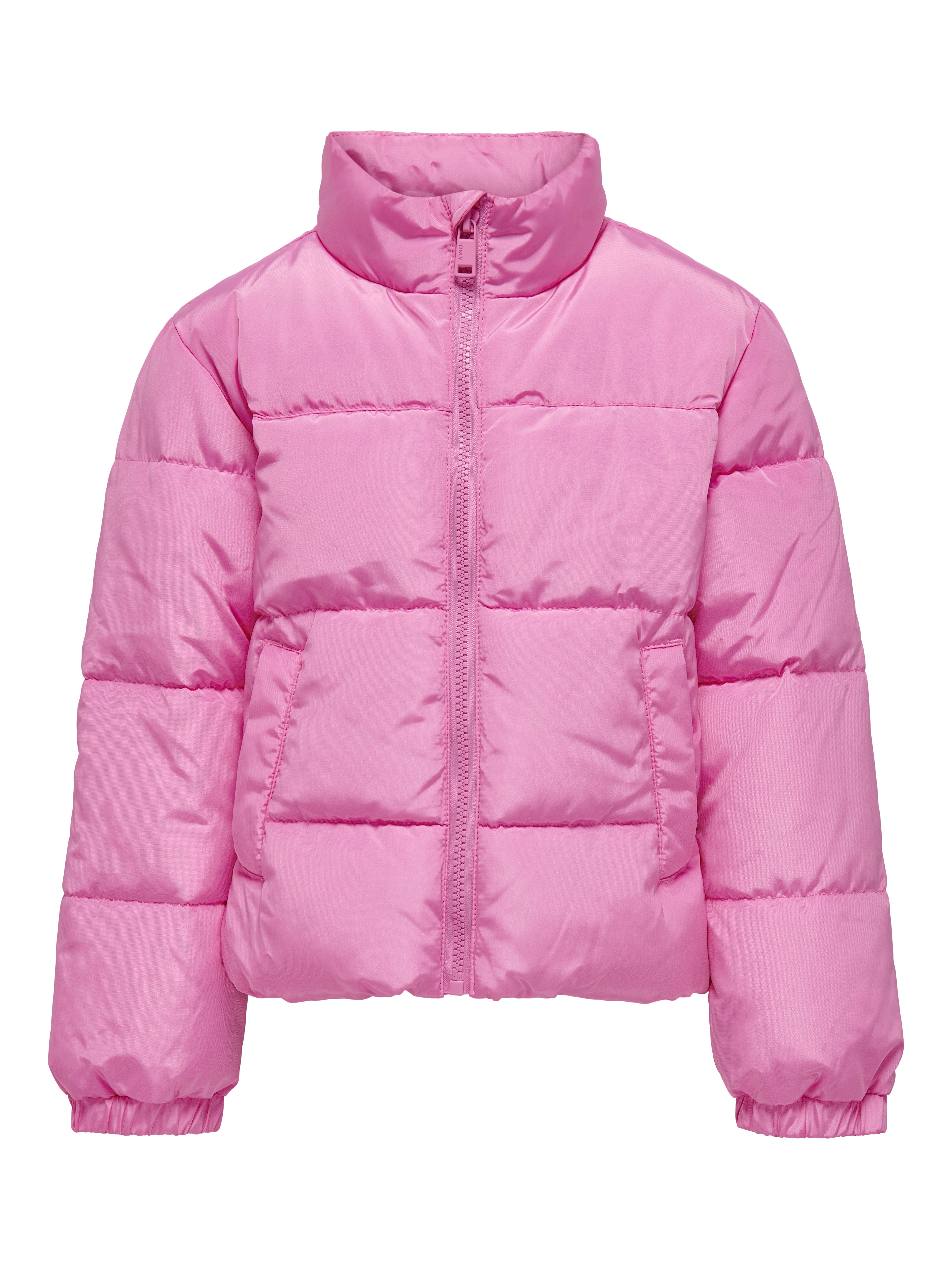 rose puffer coat