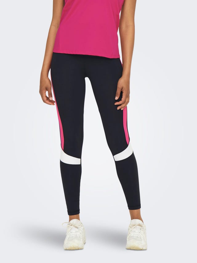 Only Play Onplouella - Negro - Pantalones Fitness Mujer