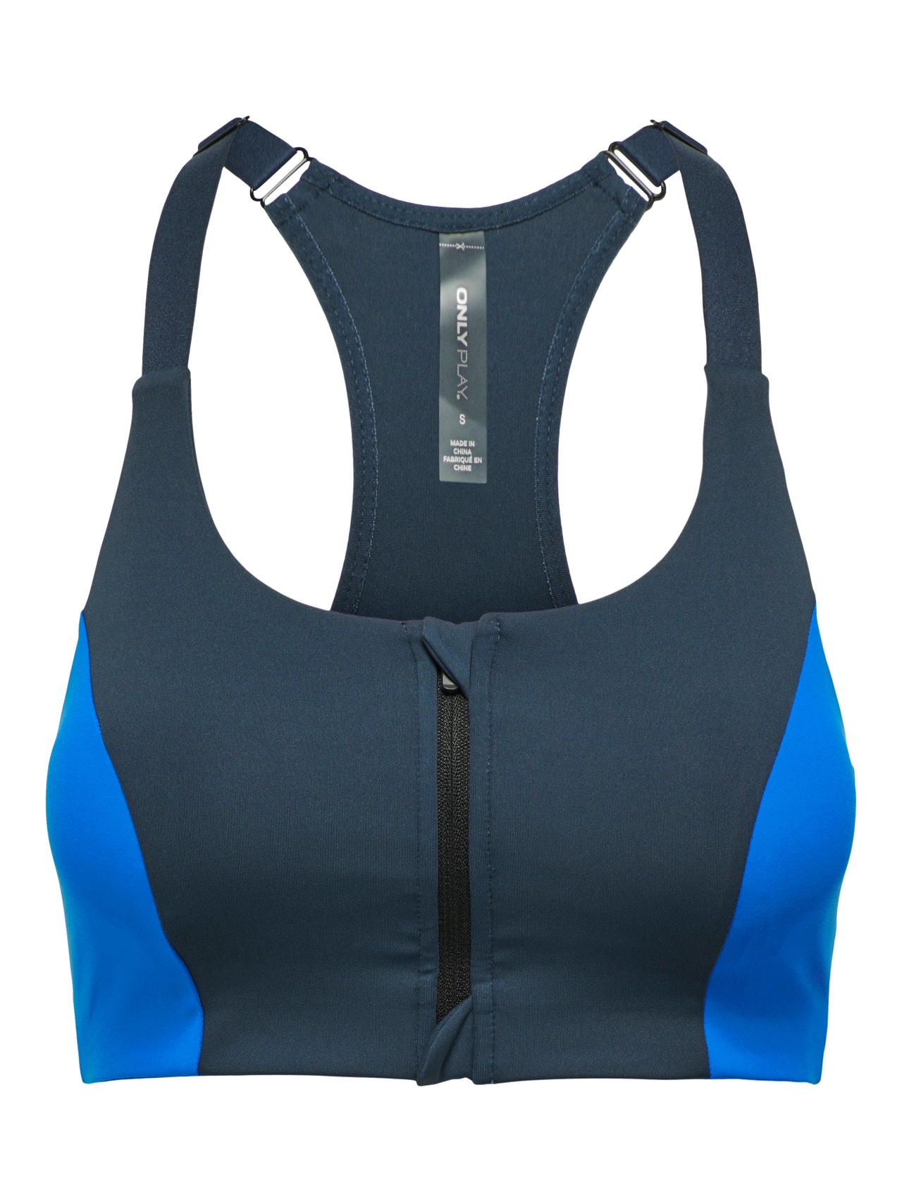 ONLY Adjustable Sports bra with High Support -Blue Nights - 15281008